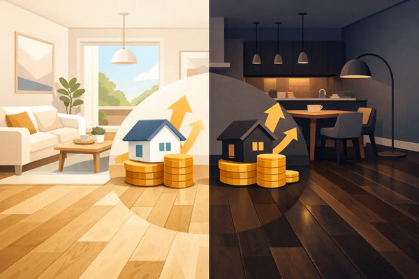 Light Floors vs Dark Floors: Which Adds More Home Value?