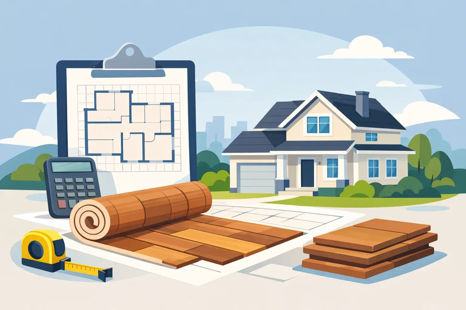 How Much Flooring for a 2000 Square Foot House?