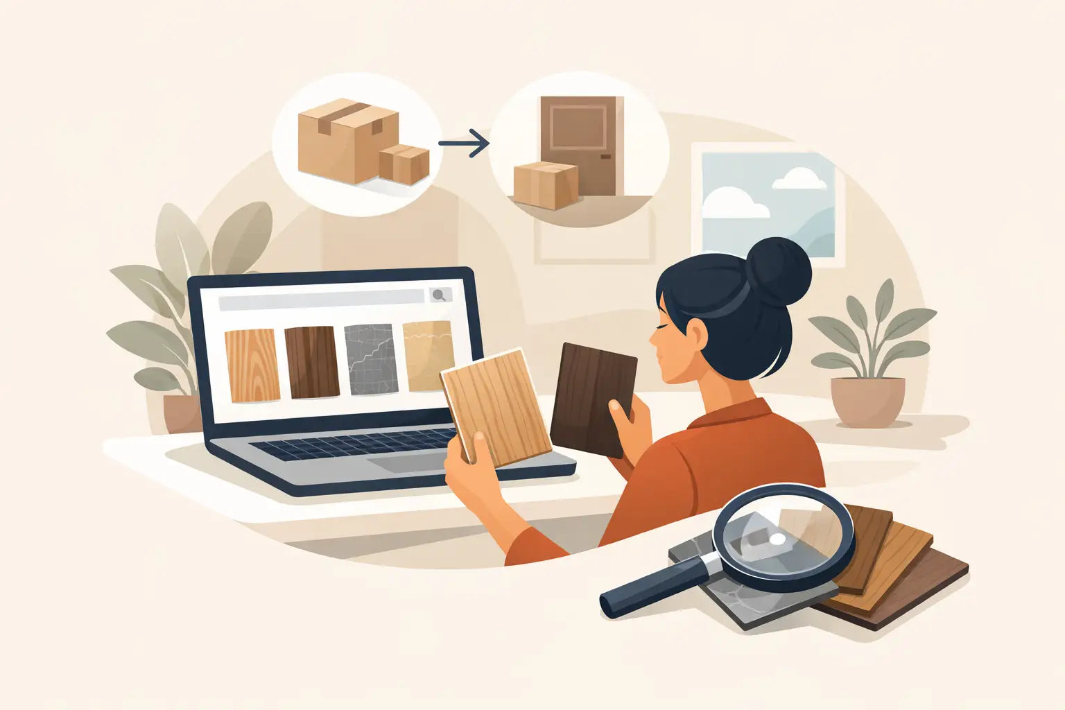 Why Buy Flooring Samples Online First