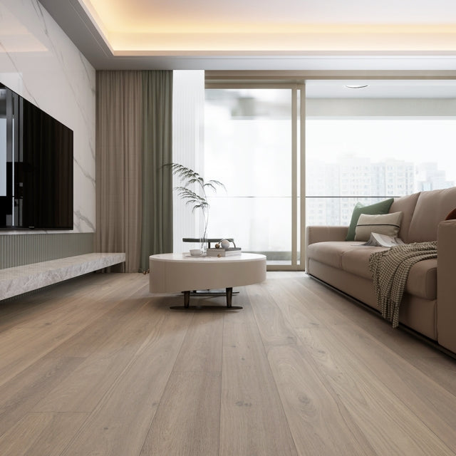 VANDYCK Euro Oak Engineered Wood 74.81"x7.5"x1/2", 2mm Progettista/108