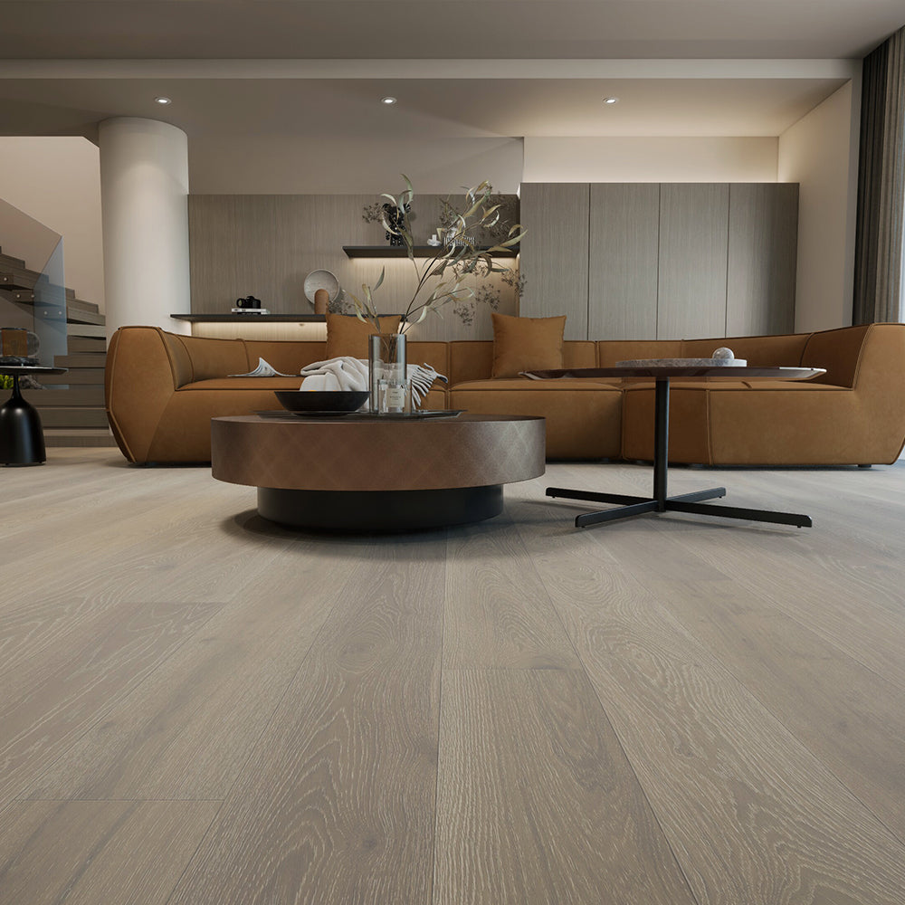 VANDYCK Euro Oak Engineered Wood 74.81"x7.5"x1/2", 2mm Progettista/109