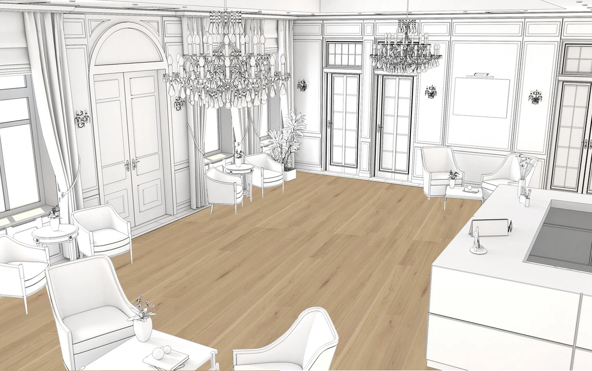 VAF Texas Engineered Hardwood European Oak Diana New Western Collection