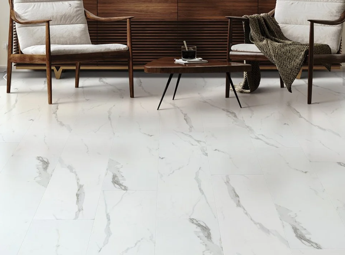 Vinyl Calacatta  459 202 Rosecliff Loose Lay