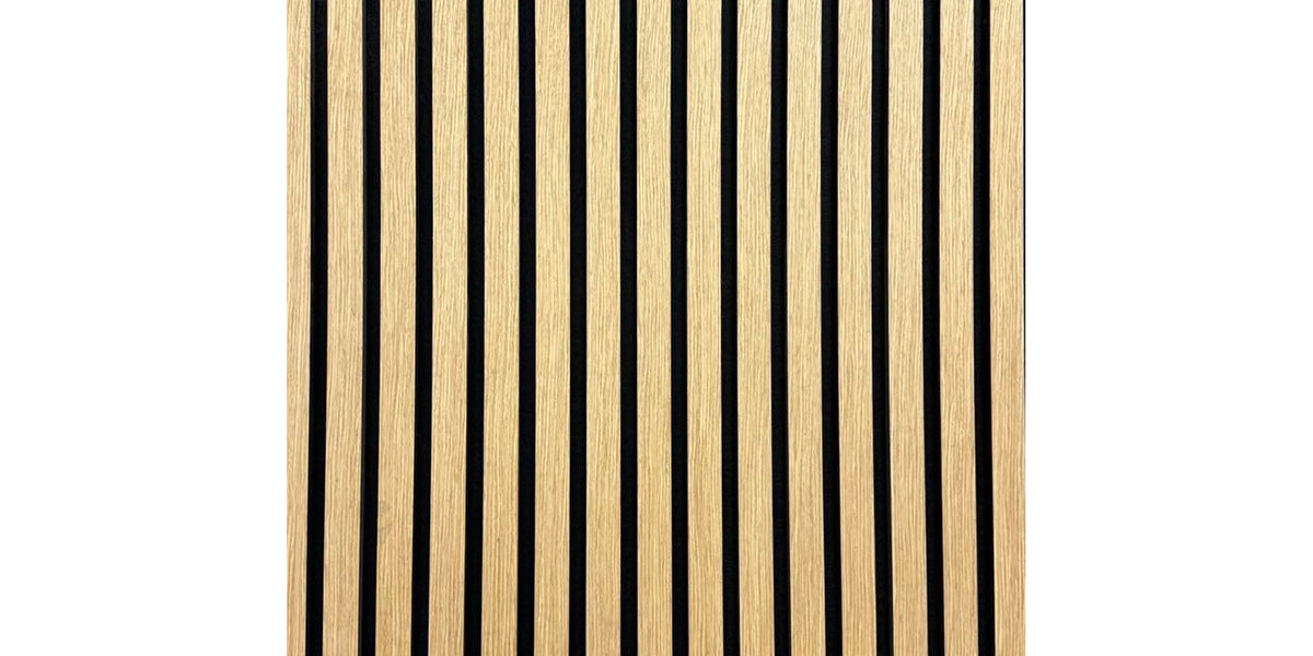 Wall Panel WP-02 Natural Oak Acoustic Slat Collection