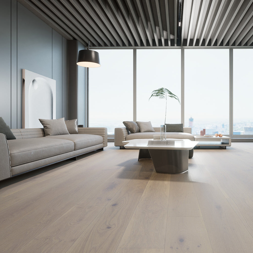 VANDYCK Euro Oak Engineered Wood 73.23" x 7.44" x 5/8", 4mm Lusso/209