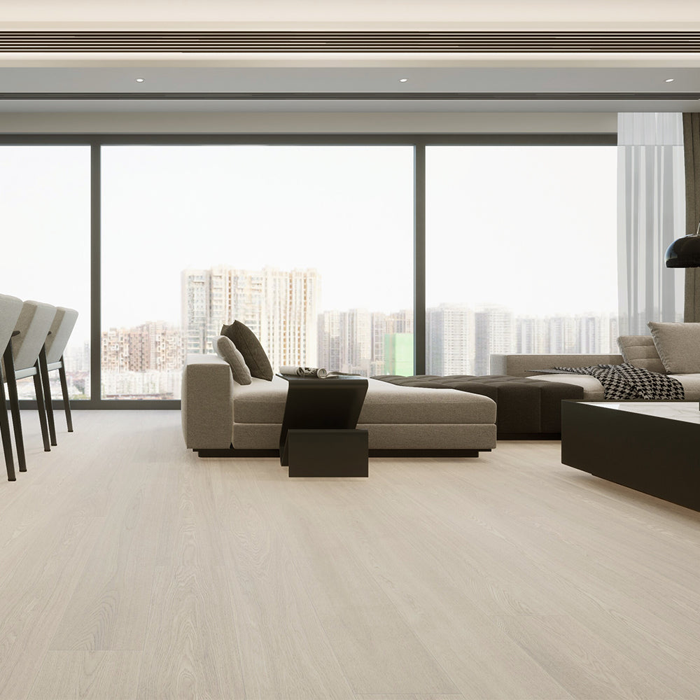 VANDYCK Euro Oak Engineered Wood 74.81" x 7.5" x 5/8", 3mm (Excimer System) Lusso/218