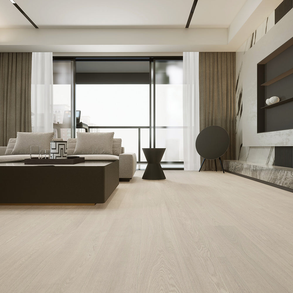 Hardwood Euro Oak Engineered Wood 74.81" x 7.5" x 5/8", 3mm (Excimer System) Lusso/218