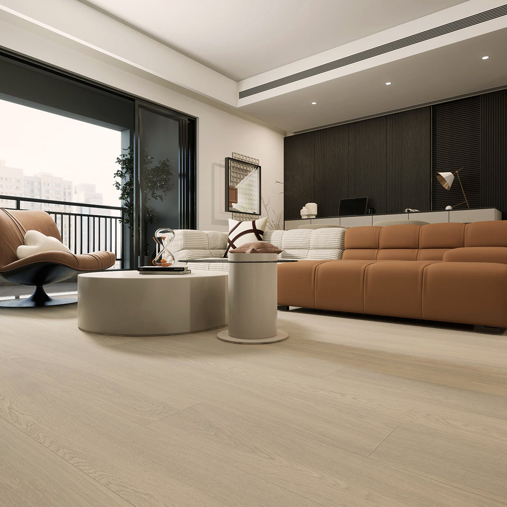 VANDYCK Euro Oak Engineered Wood 74.81" x 7.5" x 5/8", 3mm (Excimer System) Lusso/219