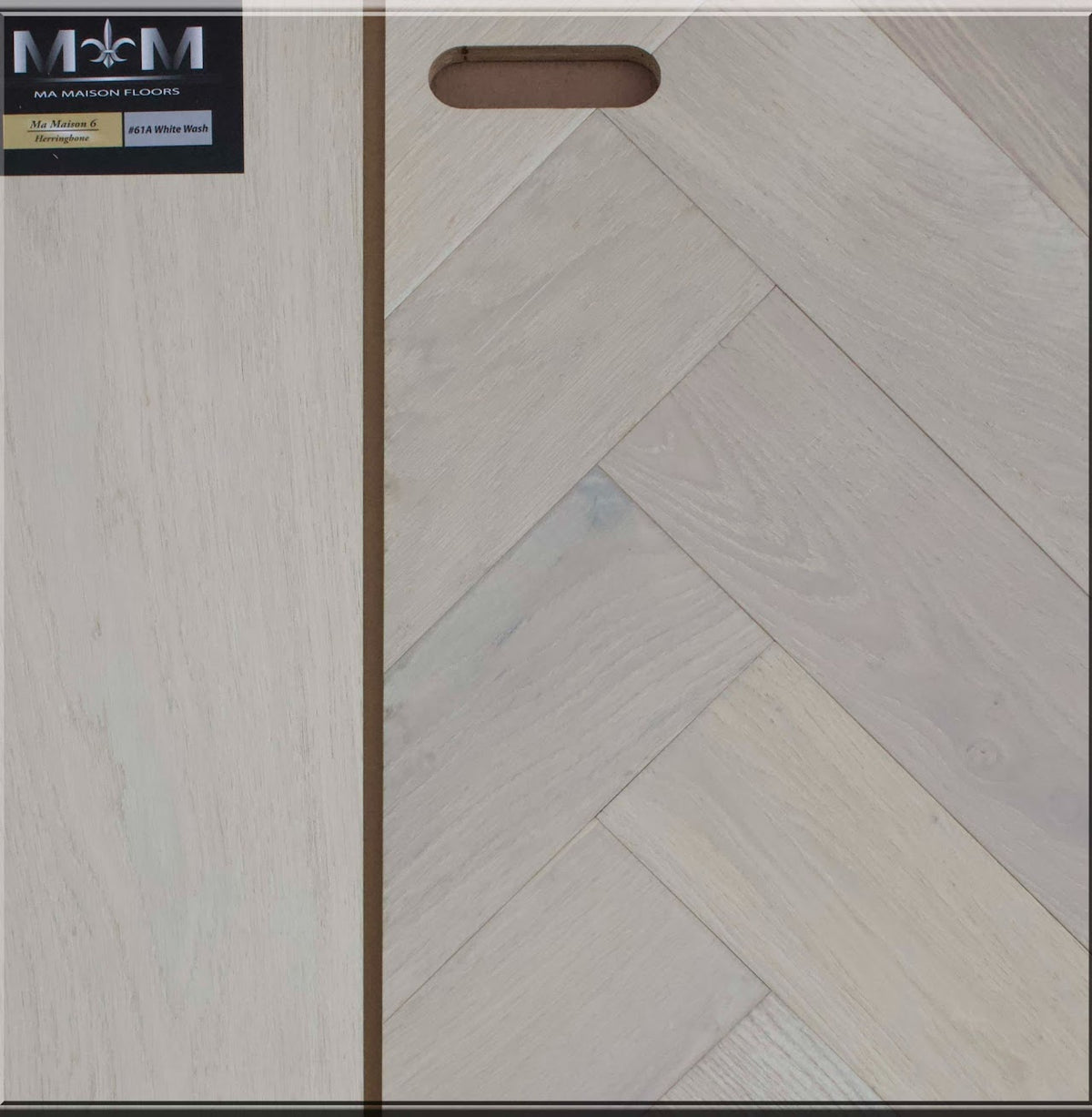 61.A White Wash Ma Maison 6 Herringbone