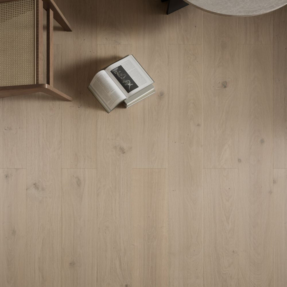 Hardwood Euro Oak Engineered Wood 86.61" x 10.24" x 5/8", 4mm (Excimer System) Stella/803