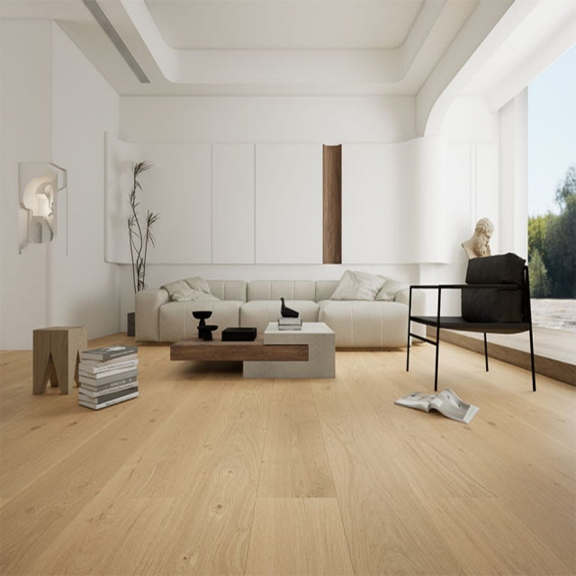 VANDYCK Euro Oak Engineered Wood 86.61" x 10.24" x 5/8", 4mm (Excimer System) Stella/804