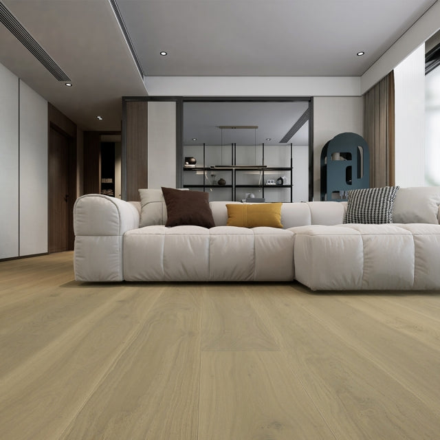 VANDYCK Euro Oak Engineered Wood 86.61" x 10.24" x 5/8", 4mm (Excimer System) Stella/809