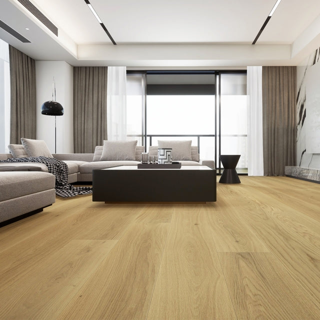 Euro Oak Engineered Wood 86.61" x 10.24" x 5/8", 4mm (Excimer System) Stella/816