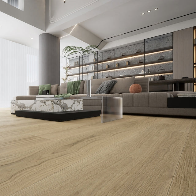 VANDYCK Euro Oak Engineered Wood 86.61" x 10.24" x 5/8", 4mm (Excimer System) Stella/817