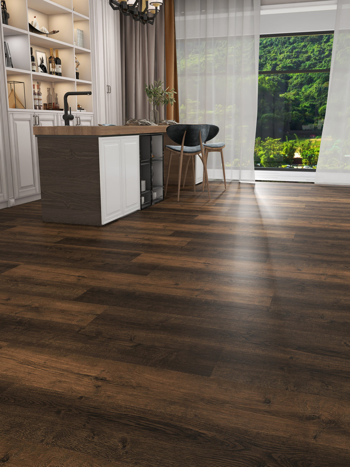 SPC Espresso Hickory Fabulous Collection Collection