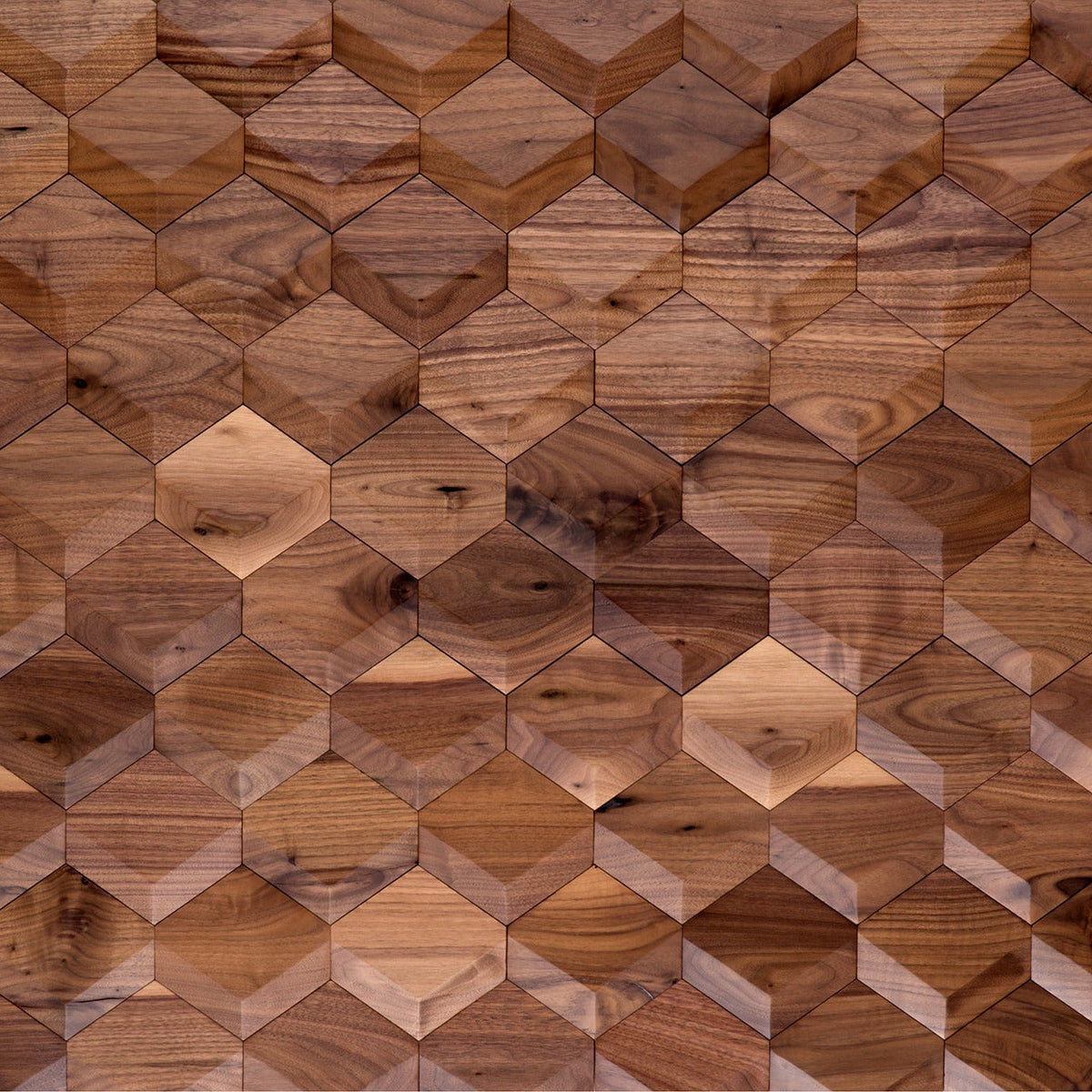 Wall Paneling American Walnut METAMORPHOSIS Collection