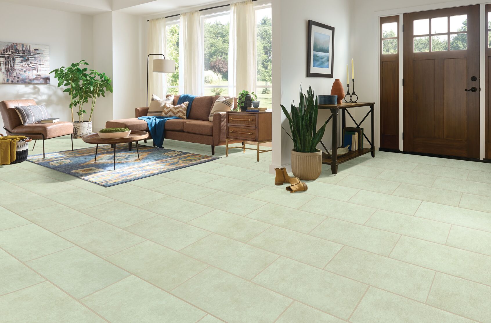 Hardwood BUFF RIDGE 12" D7P13461 Comfortstone