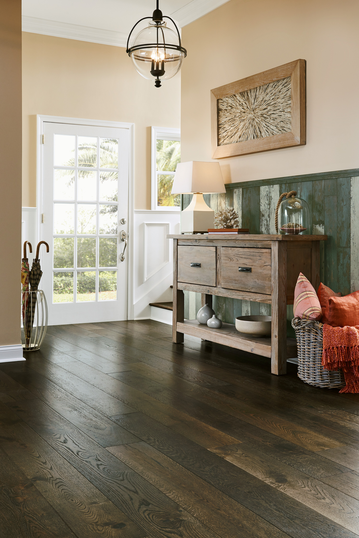 Hartco Deep Etched Iron Mountain EAKTB75L410 TimberBrushed - Gold Oak 7.48"