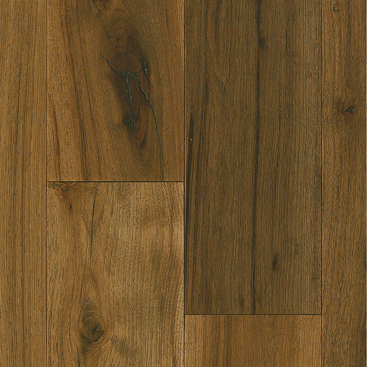 Hardwood Deep Etched Timber Mill  EAHTB75L403 TimberBrushed - Gold Hickory 7.48"