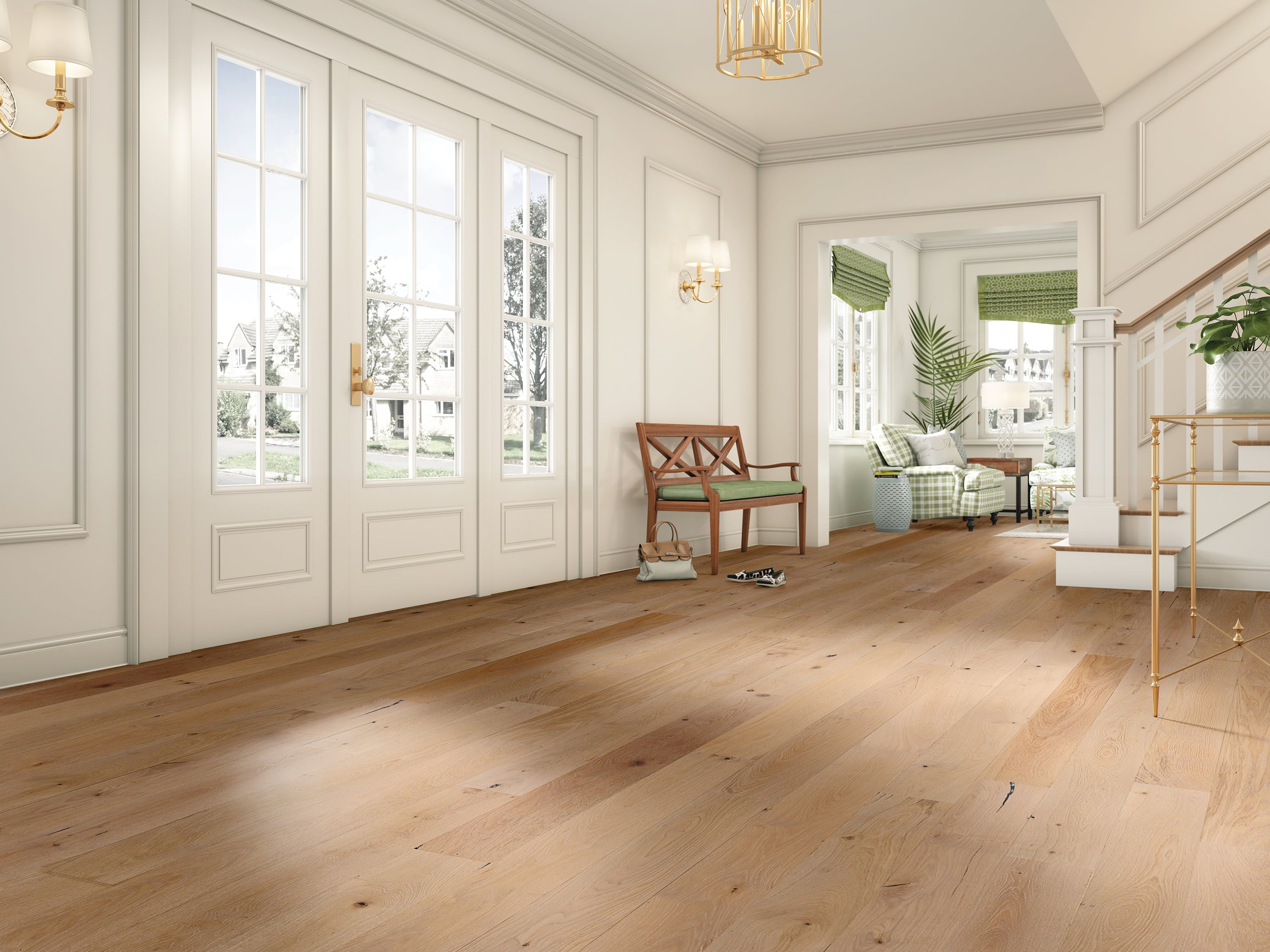Hardwood Earthy Field EKTB64L06W TimberBrushed - Silver  7/16"