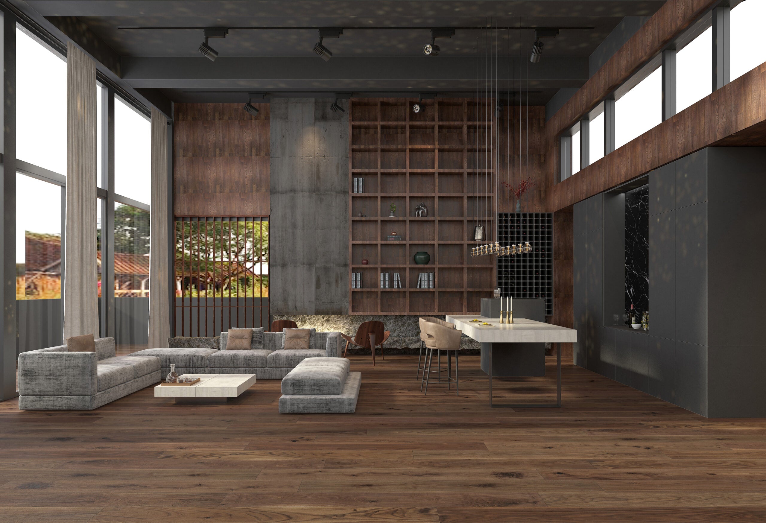 Hardwood Helios  E-CHV-HEE CELESTE HERRINGBONE