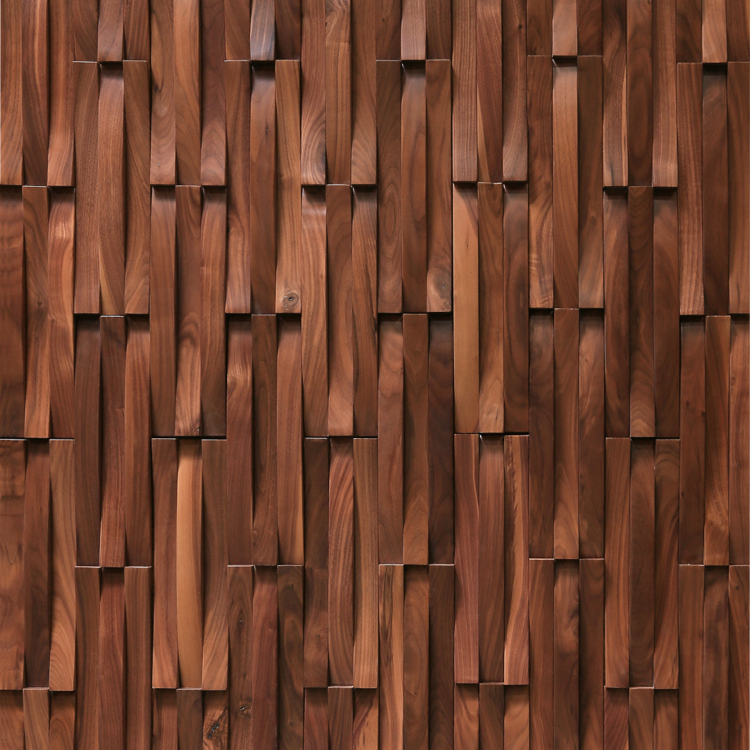 Wall Paneling American Walnut Krescent Collection