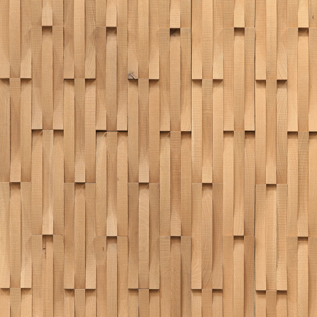 Wall Paneling Natural Oak Krescent Collection
