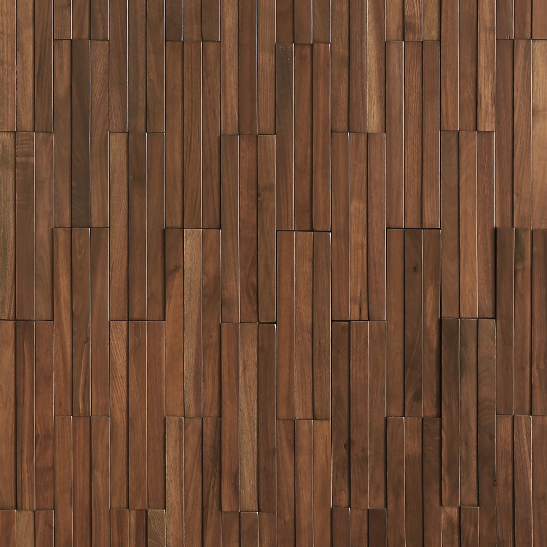 Wall Paneling Darkened Walnut  Kuadra Collection