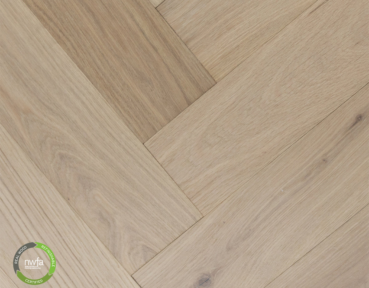 Mullican Monroe Bisque | 25945 Castillian Premier Herringbone — alternate view