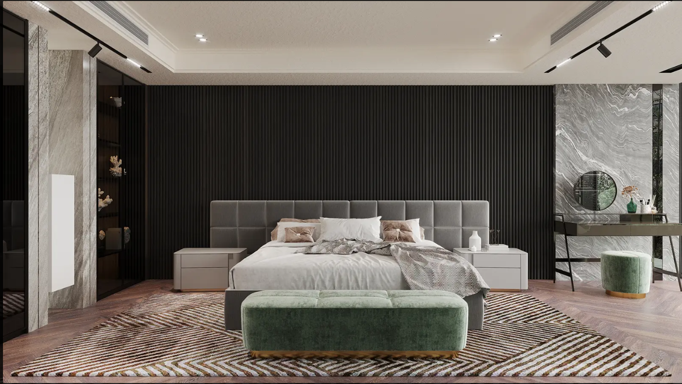 Wall paneling NOIR 119" Panels INTERVALS COLLECTION