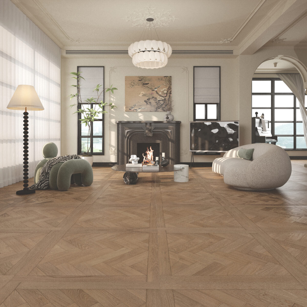 Hardwood Nantes E-VC-OCHE-NTP-AB VILLA COLLECTION - PARQUET (AB)