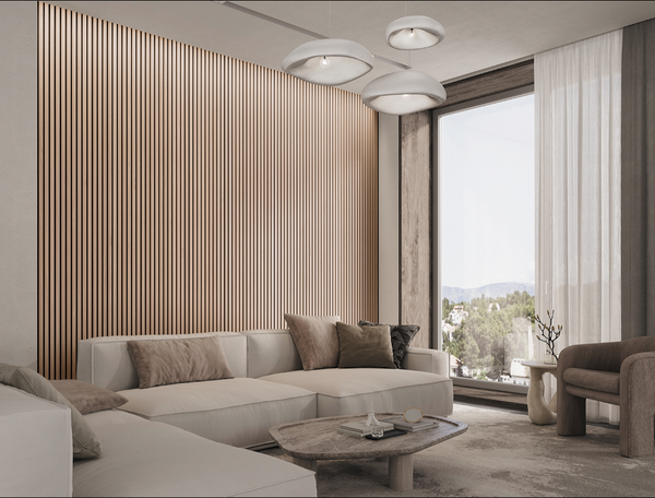 Wall paneling NATURAL 108\" Panels INTERVALS COLLECTION