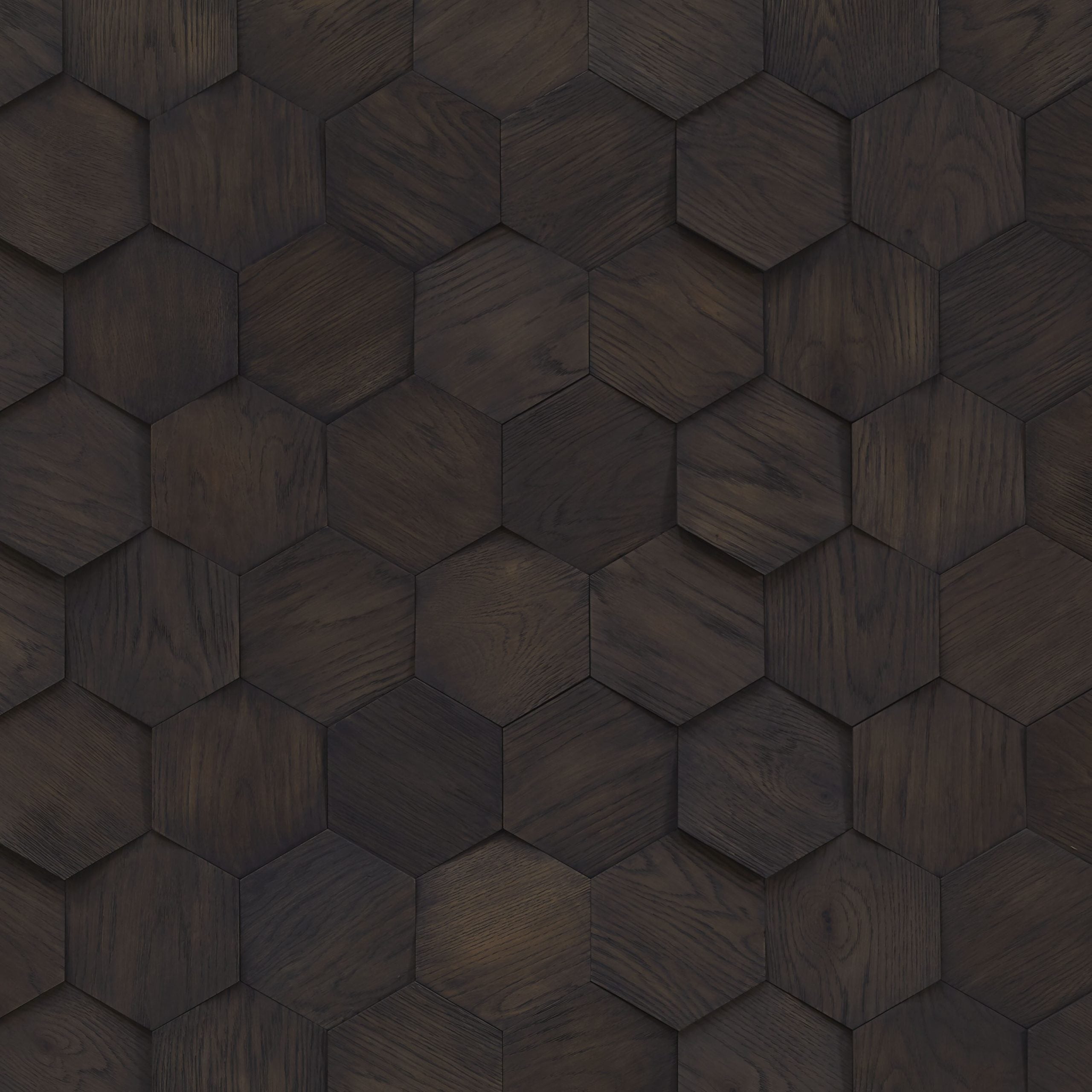 Wall paneling OXFORD ANGLED HEXO CELESTIO LEGNO