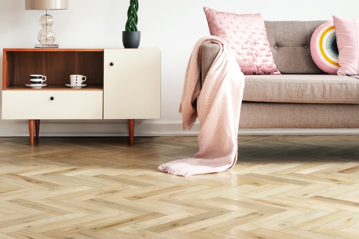 D&M Perla Gris Herringbone Artisan Home