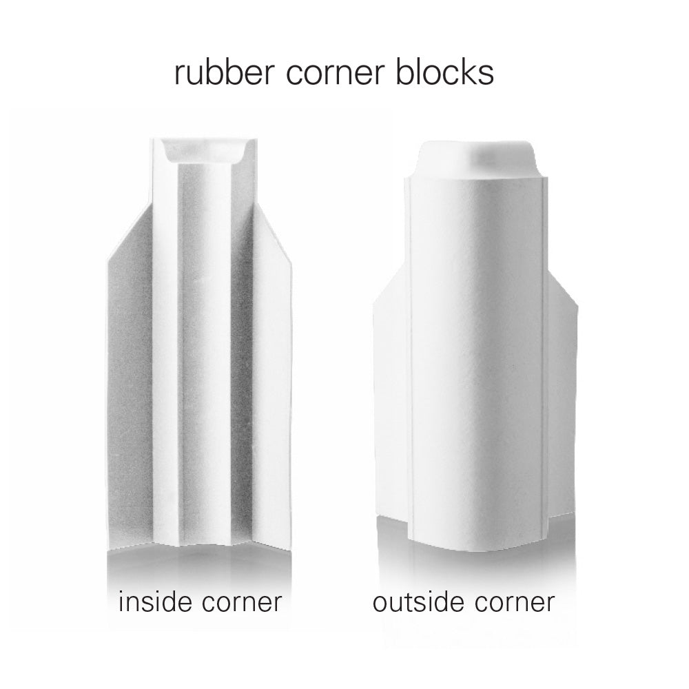 Rubber Corner Blocks (RCB) 4-1/4"