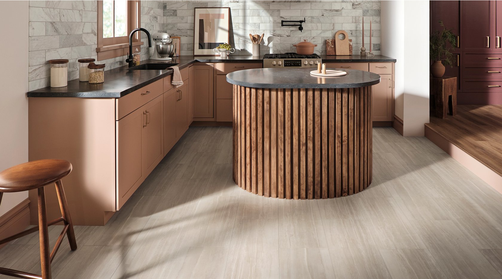 Vinyl Ligera Sandstone VV872_12256 COREtec Plus Tile Collection