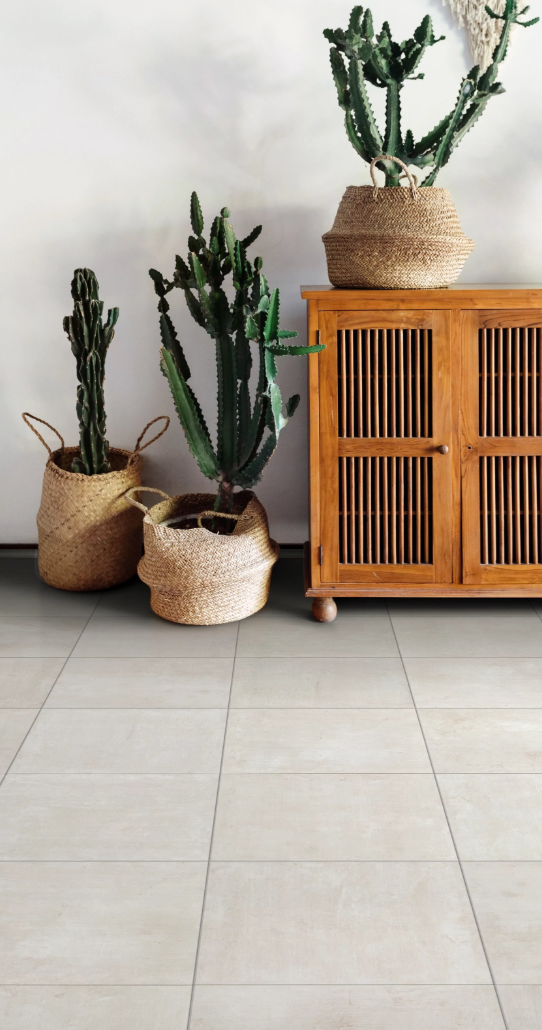 Vinyl Romano Cement VV840_12271 COREtec Tile SPC 18 Collection
