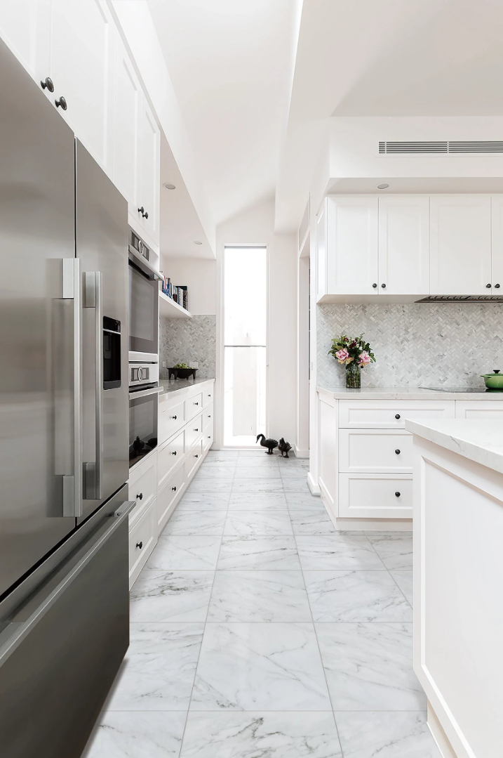 Vinyl Eterna Marble VV840_12275 COREtec Tile SPC 18 Collection