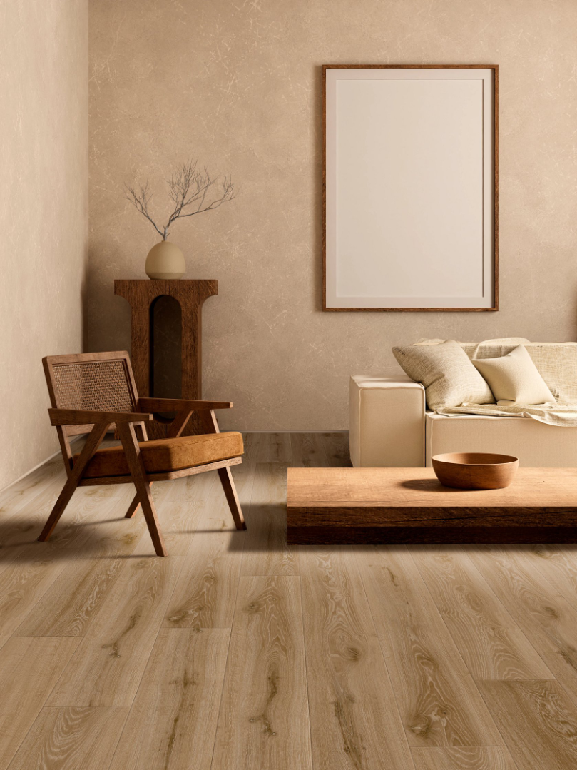 Vinyl Truffle Brown Oak CR504_03048 COREtec Retro Revival Collection