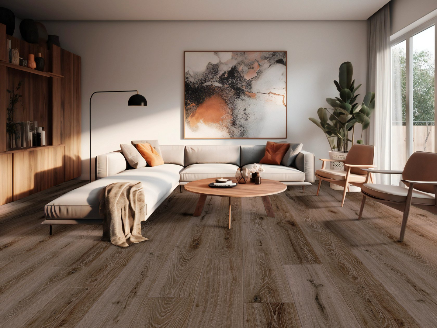 Vinyl Obsidian Oak CR504_03050 COREtec Retro Revival Collection