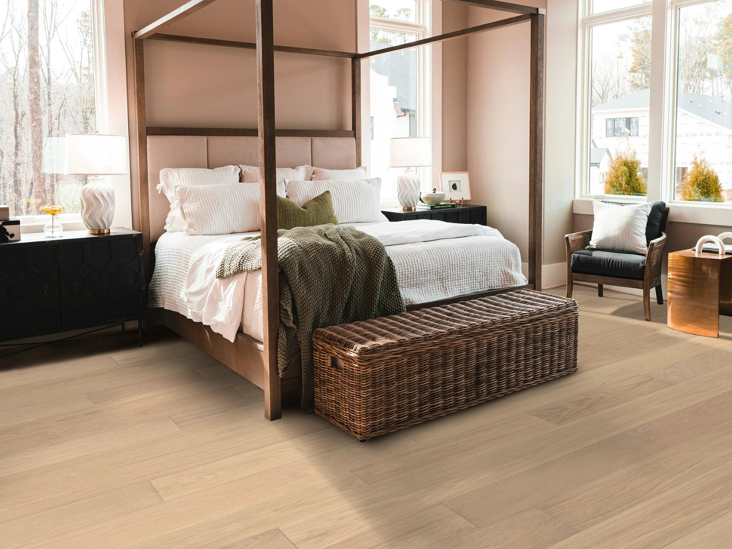 Hardwood Sediment AA854-11105 Anderson Tuftex Wood Carpentry Oak Collection