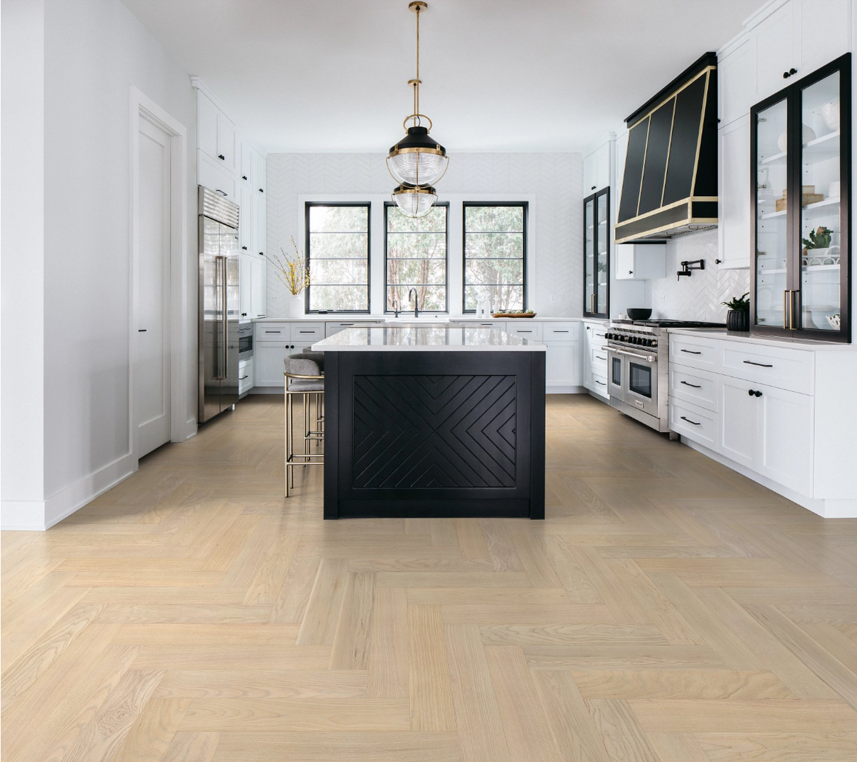 Shaw Metro AA845-17061 Anderson Tuftex Wood European Ash Herringbone Collection