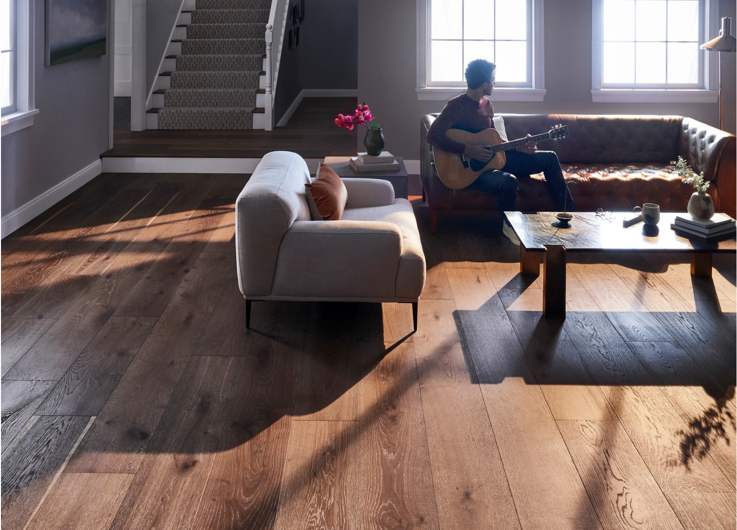 Hardwood Bryant House AA829-17038 Anderson Tuftex Wood Grand Estate Collection