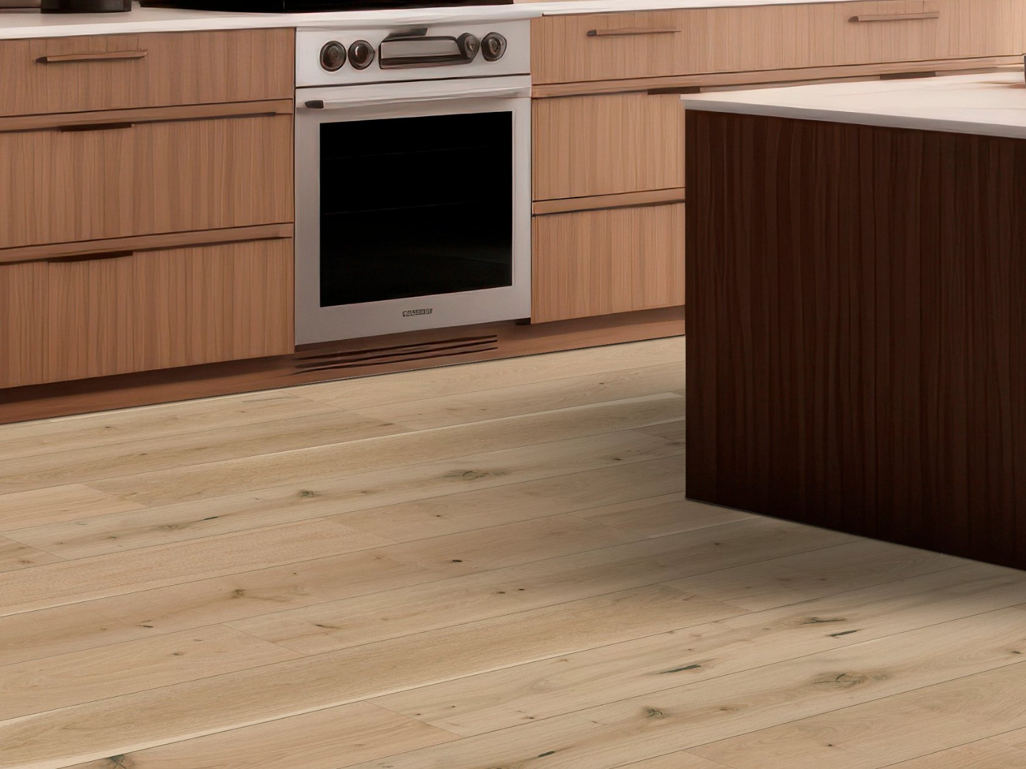 Hardwood French Buff AA850-11101 Anderson Tuftex Wood Provincial Plank 7.5" Collection
