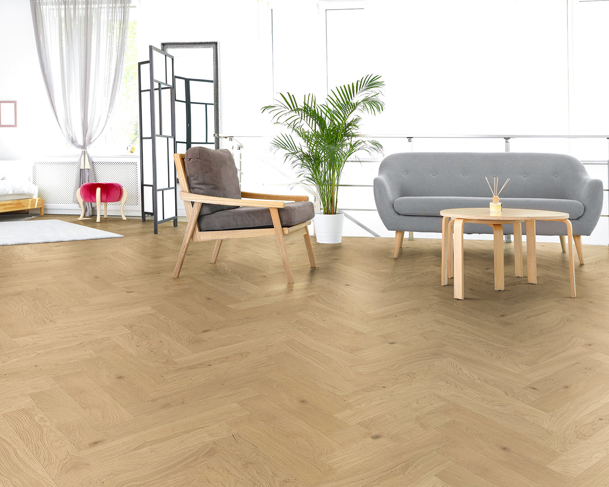 Hardwood Tahiti  HBPIWO15T6 Paradise Island Herringbone