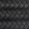 Wall Paneling Noir Tresses Collection