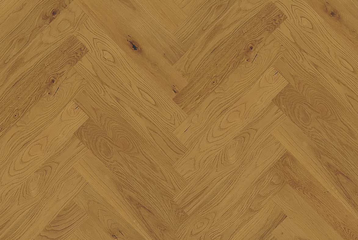 Hardwood BELVISO Lago Collection - Herringbone