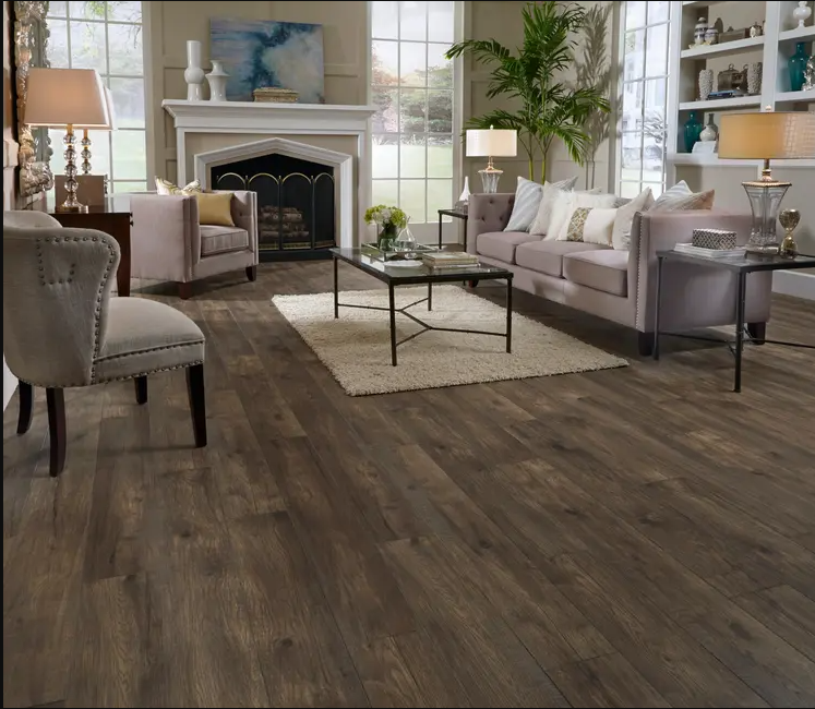 Mannington Hillside Hickory Coal 28212 Restoration Collection(R) Wide Plank (RST8)