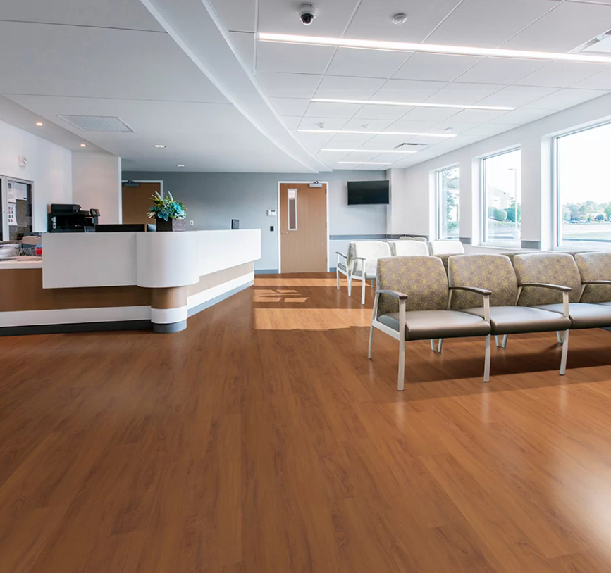 Vinyl Collins Cherry VOYAGER PVC Hallmark Floors