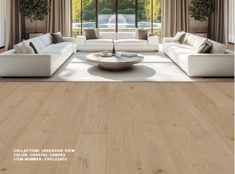 Hardwood  Coastal Canvas CVO1228CC CREEKSIDE VIEW